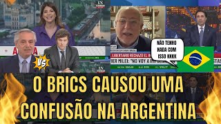 Confusão Na Argentina BRICS E BRASIL BRICS [upl. by Salvucci]