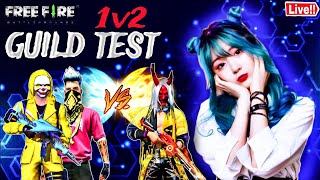 1 VS 2 GUIDE TEST  Jo bhi Bande winner hoge usi ko guide officer bana dugi freefiremax divyt [upl. by Shabbir589]