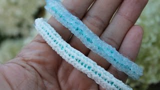 Rainbow Loom Nederlands Frozen armband [upl. by Nipha]