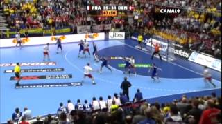 Mondial 2011 finale fin match  Danemark 3537 France 20110130 [upl. by Eenat]