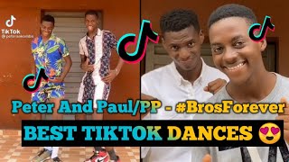 Peter And Paul  Best Tiktok Dances peteraakomba paulkomba [upl. by Kenti]