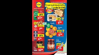 Catalog Lidl 4 Noiembrie  10 Noiembrie 2024  Oferta Lidl Black Friday din 7112024 [upl. by Friede]