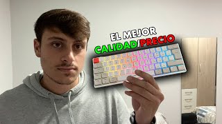 Probando el Teclado Mecánico mas barato de Amazon [upl. by Eicnahc403]