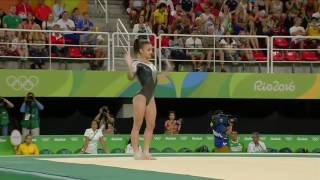 Elisa Meneghini 2016 Olympics QF FX [upl. by Acirdna889]