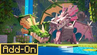 DRAGONS AddOn  OFFICIAL TRAILER  Minecraft Marketplace [upl. by Erdda]