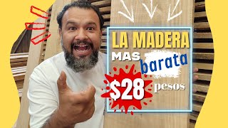 LA MADERA MAS ECONOMICA 💲 en el 2022 🔥 [upl. by Dorcea]