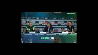 Pressekonferenz zum Spiel FrischAuf Göppingen  HBW [upl. by Gabrielson632]