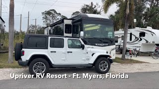 Upriver RV Resort Ft Myers Florida [upl. by Hattie]