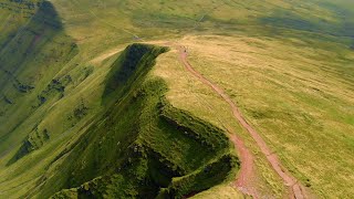 Brecon Beacons by Drone  Pen y Fan [upl. by Muraida976]