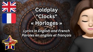 🎵🕰️ COLDPLAY  CLOCKS 🇱🇷 🇬🇧 Paroles en anglais amp français  Lyrics in English amp French [upl. by Atinehc355]