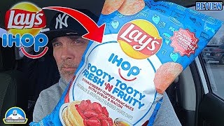 Lays® IHOP® Rooty Tooty Fresh N Fruity Chips Review 🍓🥞🥔  theendorsement [upl. by Ramedlab]