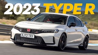 2023 Honda Civic Type R Track Review  4K [upl. by Siriso]