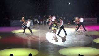 La troupe Dpendanse sur quotDo you love mequot La danse fait son show 2014  Bercy le 2 fevrier 2014 [upl. by Leraj35]