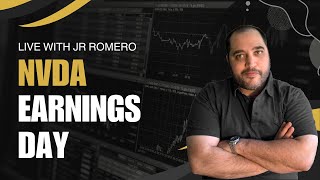 NVDA Earnings Day LIVE with JR Romero [upl. by Alimac]