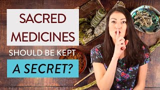 Sacred Medicines vs Secret Medicines Should smudging amp Indigenous teachings be private [upl. by Paschasia]