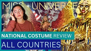 REVIEW Miss Universe 2022 NATIONAL COSTUME Competition All Contestants [upl. by Drusy]