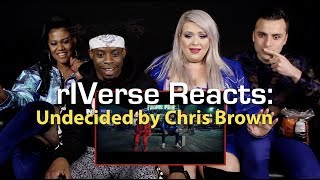 rIVerse Reacts Undecided by Chris Brown  MV Reaction [upl. by Caine]