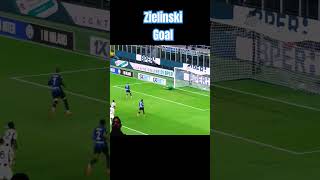 Zielinski Goal  Inter Milan seriea intermilan [upl. by Janeva]