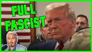 Trump Goes FULL FASCIST In JAW DROPPING Moment  The Kyle Kulinski Show [upl. by Attener]