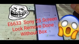 E6633 sony xperia z5 Screen Lock Remove Done Without Box [upl. by Light928]