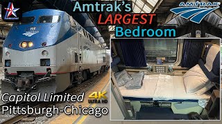 Is Amtraks Accessible Bedroom Truly the BEST  BONUS look at a Roomette on the Capitol Limited [upl. by Hennebery]