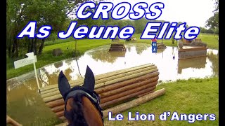 CROSS CCE As Jeune Elite le Lion dAngers 2023 en caméra embarquée Cambox [upl. by Reniar]