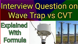 Wave Trap vs CVT Capacitive Voltage Transformer  What is Wave Trap [upl. by Dinse820]