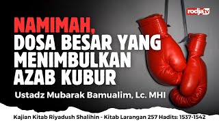 Kitab Riyadhus Shalihin Hadits 15371542  Ustadz Dr Mubarak Bamualim Lc MHI [upl. by Dowd]