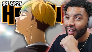 HES A SETTER  Haikyuu Season 4 Episode 21 Reaction [upl. by Monroy]