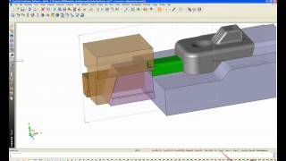 TopSolidMold  Add Back Lock and Angle Pin [upl. by Savill]