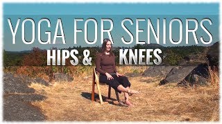 Yoga for Seniors with Michelle Rubin Hips amp Knees [upl. by Yanetruoc]