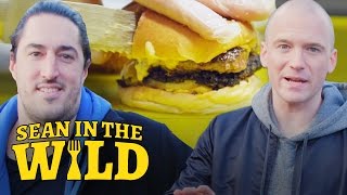 Sean Evans Hunts for Londons Best Burger  Sean in the Wild [upl. by Maxima620]