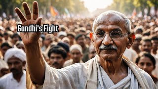 How Gandhis Civil Disobedience Movement Changed The World Forever shorts gandhi [upl. by Dinan]