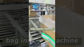 Box Erector Ghee Food Bag Inserter Machine [upl. by Harret]