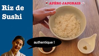 Faire le riz pour Sushi méthode sûre  recette facile  apéro japonais  酢飯 [upl. by Akimas]