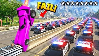 TOP 1000 FUNNIEST FAILS IN GTA 5 [upl. by Adyl686]