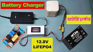 How to make LiFePO4 battery charger [upl. by Werd]