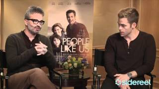 People Like Us Exclusive Interview with Chris Pine amp Director Alex Kurtzman [upl. by Dachi]