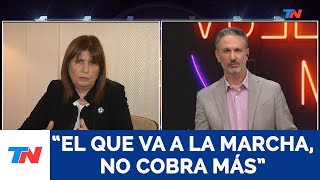 PATRICIA BULLRICH I quotLos piquetes en Argentina se terminanquot [upl. by Avelin257]