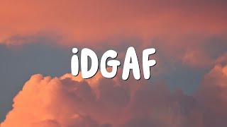 Dua Lipa  IDGAF Lyrics [upl. by Ahsiem170]