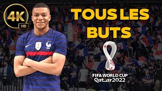 Tous les buts de Kylian Mbappé ⚽  Coupe du Monde Qatar 2022  4K [upl. by Nicky]