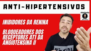 ANTI  HIPERTENSIVOS  Inibidores da Renina e Bloqueadores dos Receptores AT1 da Angiotensina II [upl. by Abeh784]