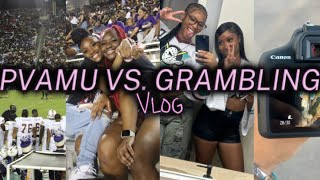 PVAMU VS GRAMBLING VLOG📌 MUST WATCH [upl. by Yearwood735]