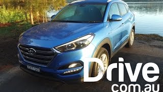 Hyundai Tucson Elite Review  Drivecomau [upl. by Accem]