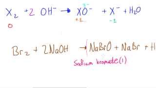 What is a Disproportionation Reaction  AS Chemistry [upl. by Ambrosine]