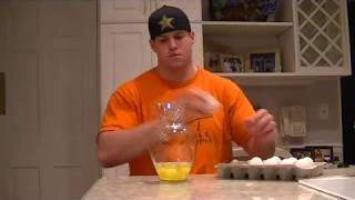 Drinking 12 Raw Eggs from a Vase [upl. by Beisel]