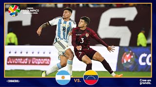 RESUMEN EXTENDIDO  ARGENTINA vs VENEZUELA 22  CONMEBOL PREOLÍMPICO  FASE FINAL [upl. by Tito]