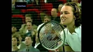 Venus Williams vs Martina Hingis 1999 Grand Slam Cup SF Highlights [upl. by Euqinomahs]