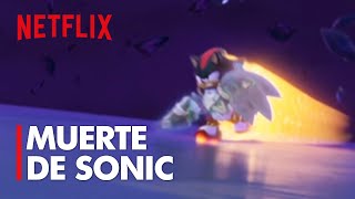 SONIC PRIME TEMPORADA 3 ESCENA DE LA MUERTE DE SONIC  NETFLIX [upl. by Nissensohn]