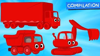 Big Truck Cartoons with Morphle  Animations for Kids  My Magic Pet Morphle [upl. by Ledeen]